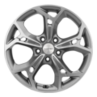 Khomen Wheels 7x17/5x114,3 ET45 D60,1 KHW1702 (Changan/Geely/Lexus/Toyota) Gray-FP