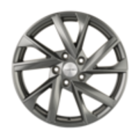 Khomen Wheels 7x17/5x112 ET49 D66,6 KHW1714 (Audi A4) Gray