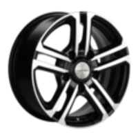 Khomen Wheels 6,5x16/5x139,7 ET35 D98,5 KHW1602 (Niva 4x4 Bronto) Black-FP