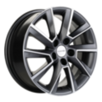 Khomen Wheels 6x16/5x100 ET38 D57,1 KHW1604 (Kamiq/Rapid/Scala) Gray-FP