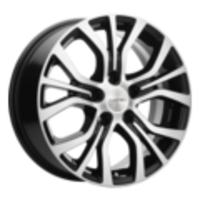 Khomen Wheels 6,5x16/5x114,3 ET45 D54,1 KHW1608 (Geely Coolray) Black-FP