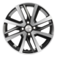 Khomen Wheels 6x16/4x100 ET41 D60,1 KHW1609 (XRay) Black-FP