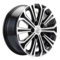 Khomen Wheels 6,5x16/5x108 ET45 D60,1 KHW1610 (Chery Tiggo 3/Tiggo 3 Pro) Black-FP