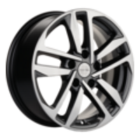 Khomen Wheels 6,5x16/5x114,3 ET45 D60,1 KHW1612 (Toyota/Suzuki) Gray-FP