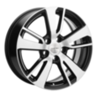 Khomen Wheels 7x17/5x108 ET50 D63,35 KHW1704 (Ford C-Max) Black-FP