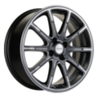 Khomen Wheels 6,5x17/4x100 ET50 D60,1 KHW1707 (Lada Vesta) Gray-FP