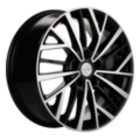 Khomen Wheels 7x17/5x110 ET46 D63,3 KHW1717 (Changan CS35/CS35 Pro) Black-FP