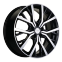 Khomen Wheels 7x18/5x114,3 ET45 D60,1 KHW1806 (Changan/Geely/Lexus/Suzuki/Toyota) Black-FP