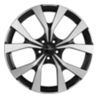 Khomen Wheels 7x19/5x114,3 ET51 D67,1 KHW1906 (Kia Sportage) Black-FP