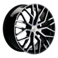 Khomen Wheels 8,5x20/5x112 ET20 D66,5 KHW2005 (Q8) Black-FP