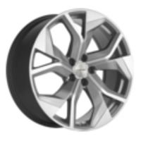 Khomen Wheels 8,5x20/5x112 ET20 D66,5 KHW2006 (Q8) Brilliant Silver-FP