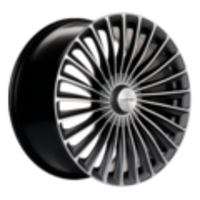 Khomen Wheels 9,5x20/5x112 ET38 D66,6 KHW2008 (Mercedes Rear) Gray-FP