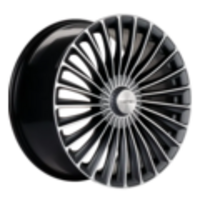 Khomen Wheels 9,5x20/5x112 ET38 D66,6 KHW2008 (Mercedes Rear) Gray-FP Matt