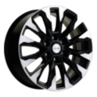 Khomen Wheels 8x20/6x139,7 ET45 D95,10 KHW2010 (LC 300 Tuning) Black-FP