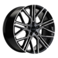 Khomen Wheels 9,5x21/5x114,3 ET40 D64,1 KHW2101 (Tesla) Black-FP