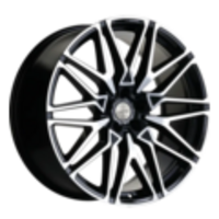 Khomen Wheels 9,5x21/5x112 ET37 D66,6 KHW2103 (X5/X6/X7 .) Black-FP