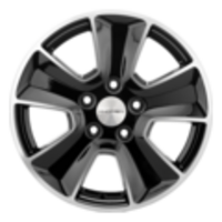 Khomen Wheels 6,5x16/5x114,3 ET50 D67,1 KHW1601 (Huyndai/Kia) Black-FP