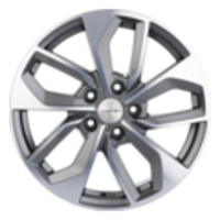 Khomen Wheels 7x17/5x114,3 ET45 D67,1 KHW1703 (CX-5/i40/X-Trail) Gray-FP