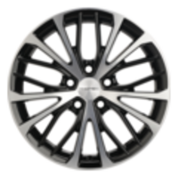 Khomen Wheels 7x17/5x114,3 ET45 D67,1 KHW1705 (CX-5/i40/X-Trail) Black-FP