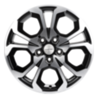 Khomen Wheels 6,5x17/5x114,3 ET50 D66,1 KHW1711 (Arkana/Kaptur) Black-FP