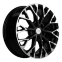 Khomen Wheels 7x17/5x108 ET50 D63,3 KHW1718 (Kuga/Focus/Volvo XC40/XC70) Black-FP