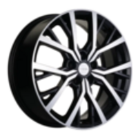 Khomen Wheels 7x18/5x114,3 ET38 D67,1 KHW1806 (Outlander) Black-FP