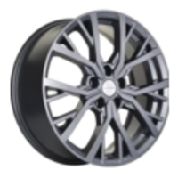 Khomen Wheels 7x18/5x114,3 ET45 D66,1 KHW1806 (Teana/X-trail/Juke) Gray