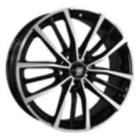 Khomen Wheels 7x18/5x114,3 ET45 D60,1 KHW1812 (Changan/Geely/Lexus/Suzuki/Toyota) Black-FP