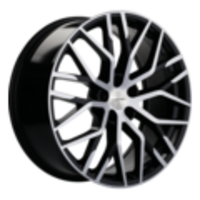 Khomen Wheels 8,5x20/5x120 ET33 D72,6 KHW2005 (3 Series) Black-FP
