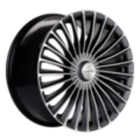 Khomen Wheels 8,5x20/5x112 ET38 D66,6 KHW2008 (Mercedes Front) Gray-FP Matt