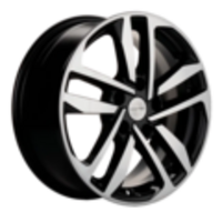 Khomen Wheels 6,5x16/5x115 ET41 D70,2 KHW1612 (Astra) Black-FP