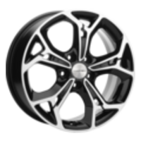 Khomen Wheels 7x17/5x108 ET50 D63,35 KHW1702 (Ford C-Max) Black-FP