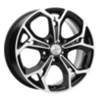 Khomen Wheels 7x17/5x114,3 ET48 D67,1 KHW1702 (Kia K5) Black-FP
