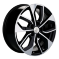 Khomen Wheels 7x17/5x108 ET40 D54,1 KHW1703 (Jac/ 3) Black-FP