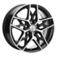 Khomen Wheels 7x17/5x114,3 ET49 D67,1 KHW1709 (Hyundai Elantra) Black-FP