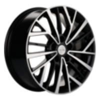 Khomen Wheels 7x17/5x114,3 ET49 D67,1 KHW1717 (Hyundai Elantra) Black-FP