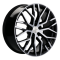 Khomen Wheels 8,5x20/5x114,3 ET30 D60,1 KHW2005 (RX) Black-FP