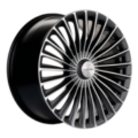 Khomen Wheels 8,5x20/5x112 ET38 D66,6 KHW2008 (Mercedes Front) Gray-FP