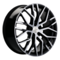 Khomen Wheels 8,5x20/5x114,3 ET35 D60,1 KHW2005 (Lexus RX (new)) Black-FP