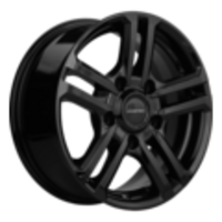 Khomen Wheels 6,5x16/5x139,7 ET40 D98,5 KHW1602 (Niva 4x4) Black ( ORG)
