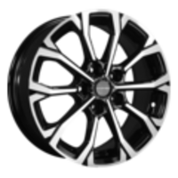 Khomen Wheels 6,5x16/5x114,3 ET45 D67,1 KHW1605 (Huyndai/Mazda) Black-FP