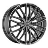 OZ 9,5x20/5x112 ET35 D75 Gran Turismo HLT Star Graphite Diamond Lip