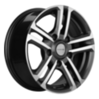Khomen Wheels 6,5x16/5x139,7 ET35 D98,5 KHW1602 (Niva 4x4 Bronto) Gray-FP