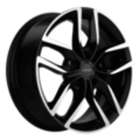 Khomen Wheels 6,5x17/5x114,3 ET40 D64,1 KHW1708 (Haval F7/F7x) Black-FP
