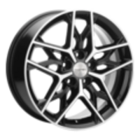 Khomen Wheels 7x17/5x110 ET46 D63,3 KHW1709 (Changan CS35 Plus) Black-FP