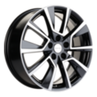 Khomen Wheels 7x18/5x108 ET33 D60,1 KHW1802 (OMODA C5) Black-FP