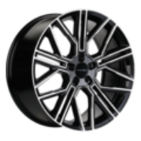 Khomen Wheels 9,5x21/5x120 ET45,5 D62,5 KHW2101 (Li 7/9) Black-FP