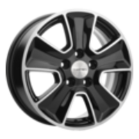 Khomen Wheels 6,5x16/5x114,3 ET46 D67,1 KHW1601 (Mitsubishi) Black-FP