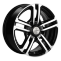 Khomen Wheels 6,5x16/5x139,7 ET40 D98,5 KHW1602 (Niva 4x4) Black-FP