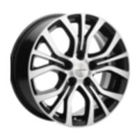 Khomen Wheels 6,5x16/5x120 ET38 D65,1 KHW1608 (Multivan) Black-FP